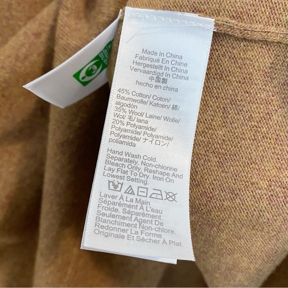 J. Crew Wool Blend V-Neck Tunic Sweater - Picture 10 of 11